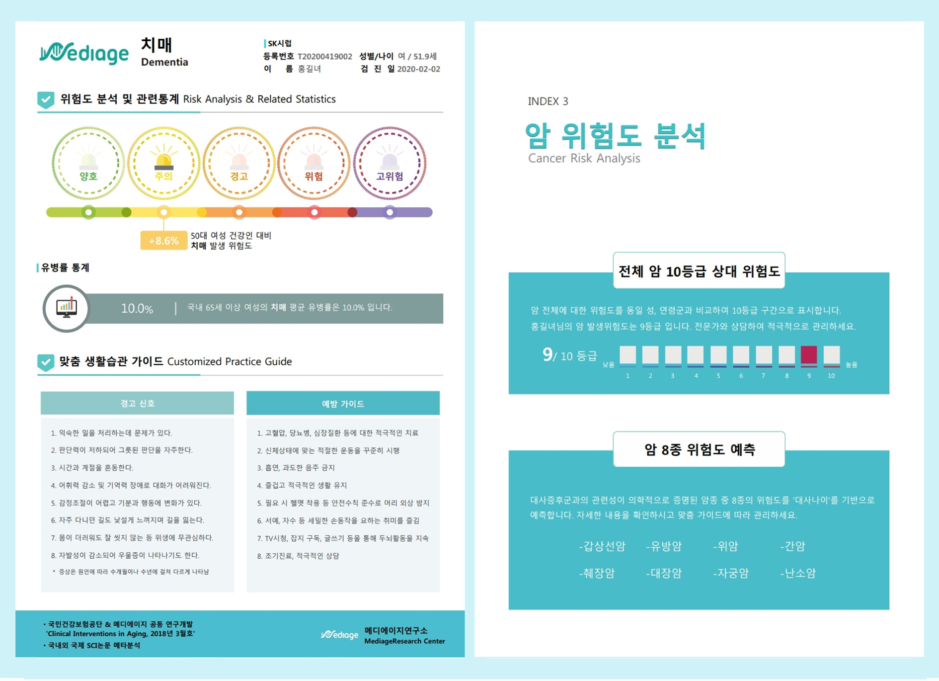 메디에이지의학생체나이